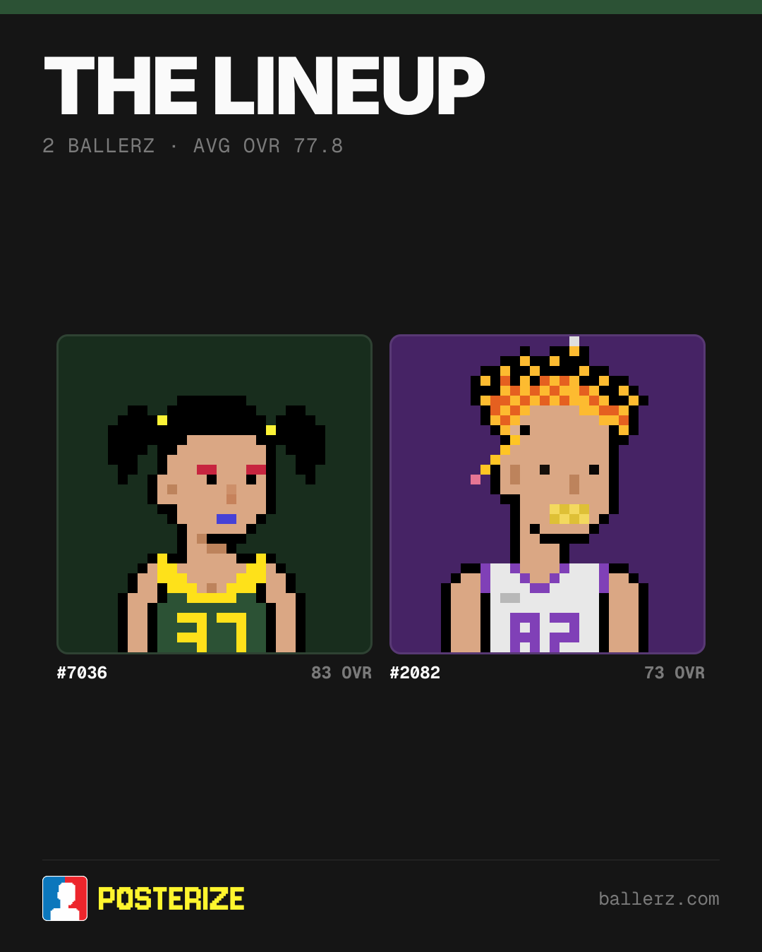 Poster of Baller #7036, #2082