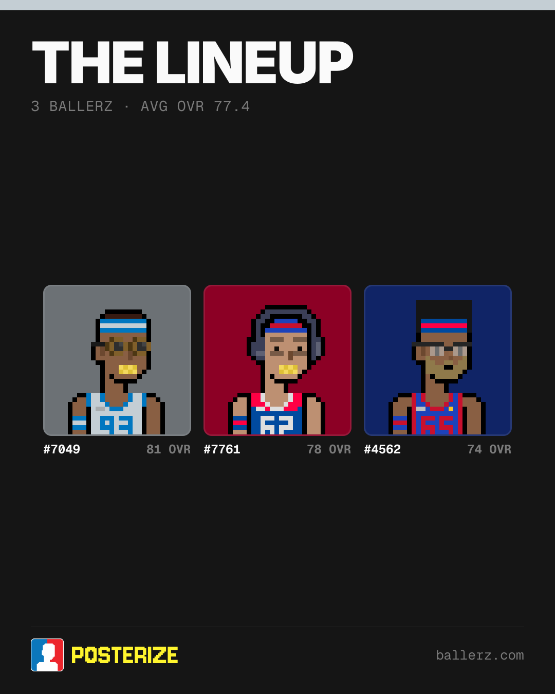 Poster of Baller #7049, #7761, #4562