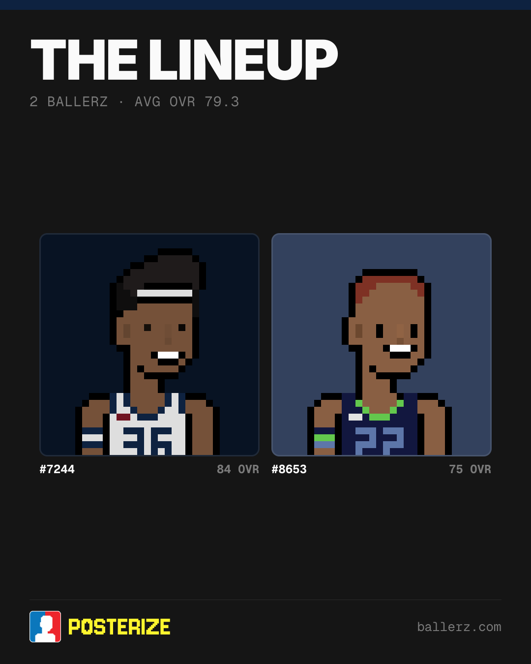 Poster of Baller #7244, #8653