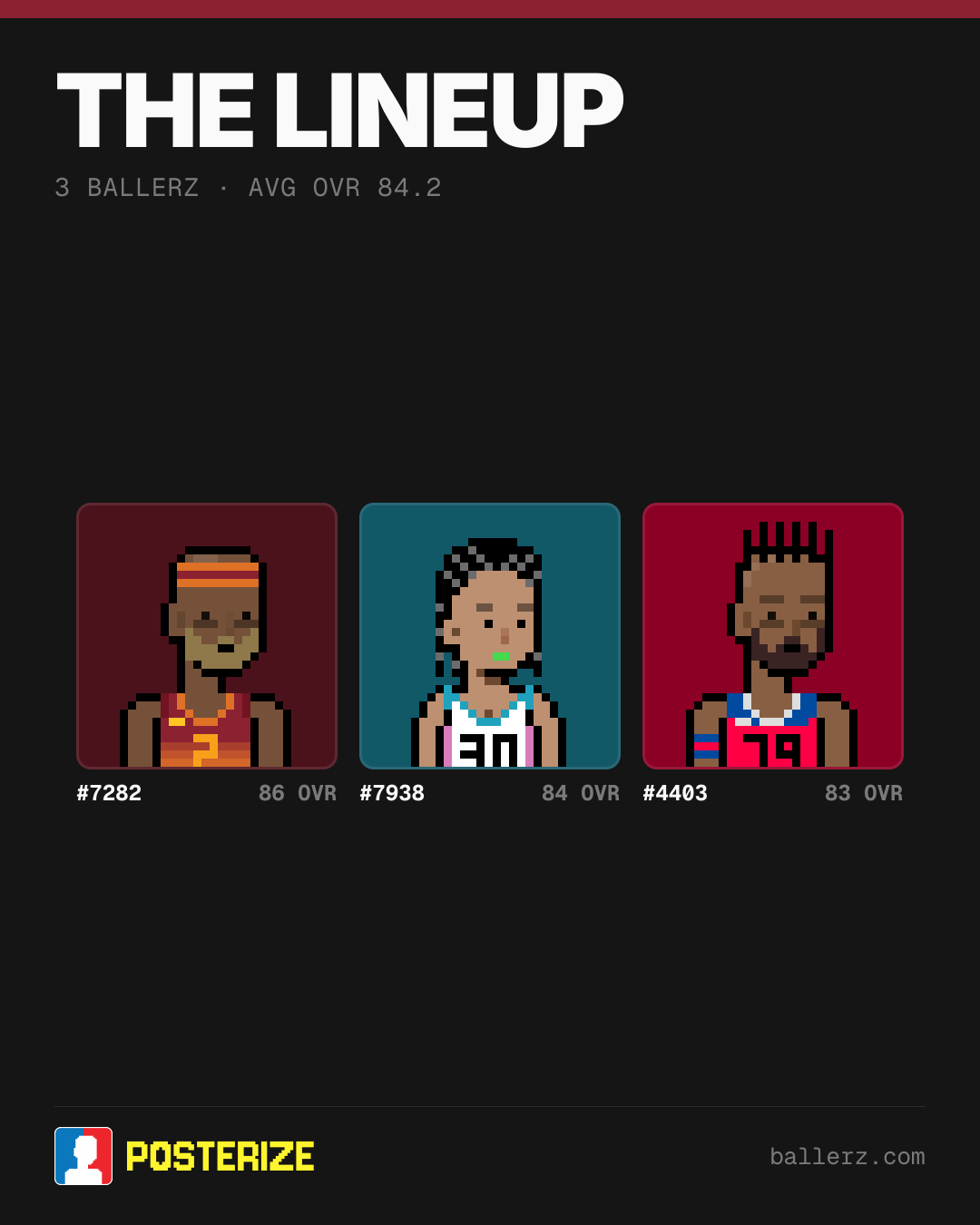 Poster of Baller #7282, #7938, #4403