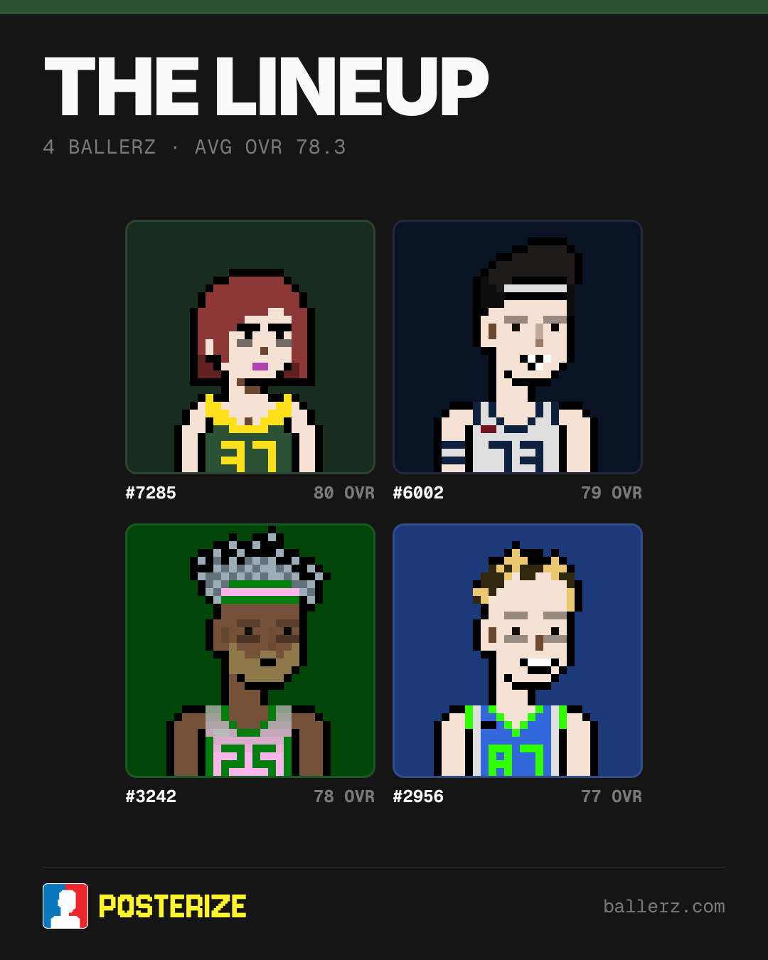 Poster of Baller #7285, #6002, #3242, #2956