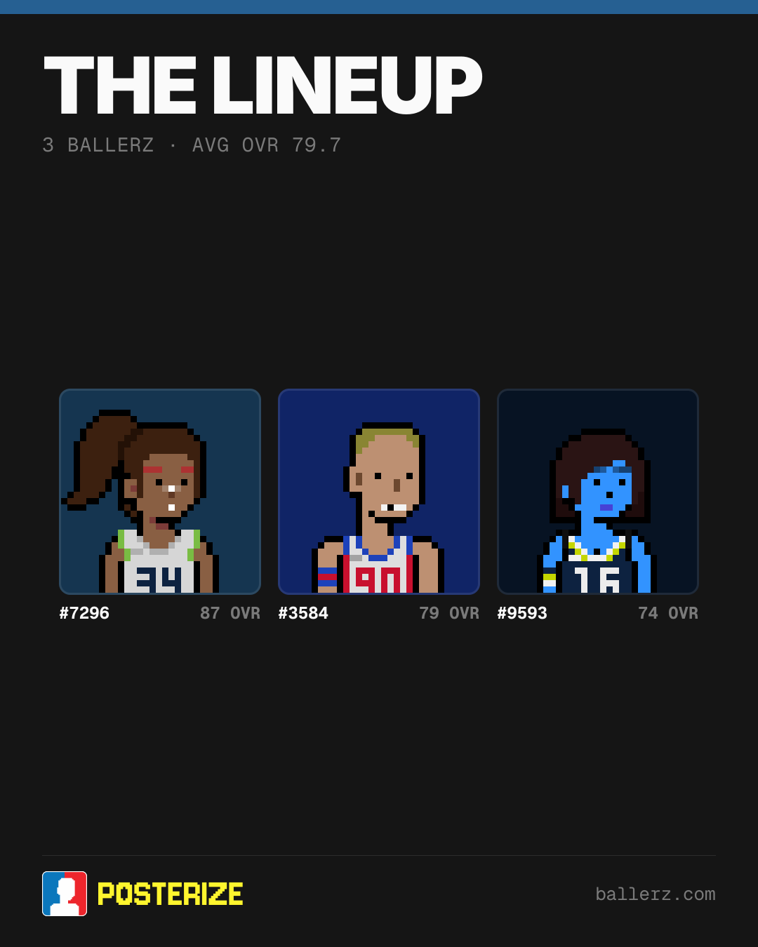 Poster of Baller #7296, #3584, #9593