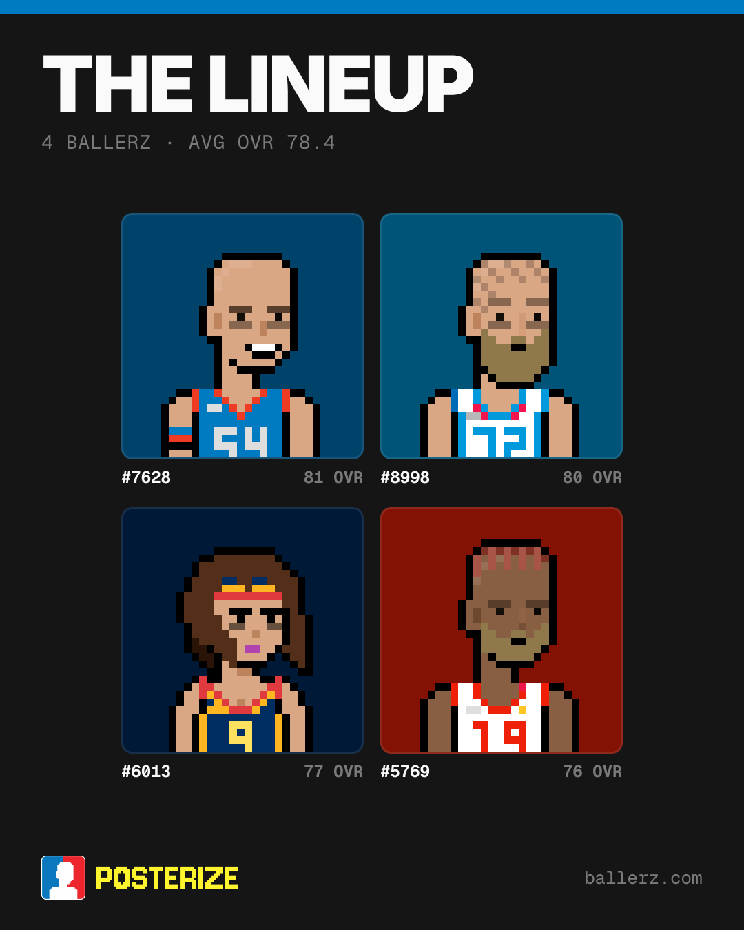 Poster of Baller #7628, #8998, #6013, #5769