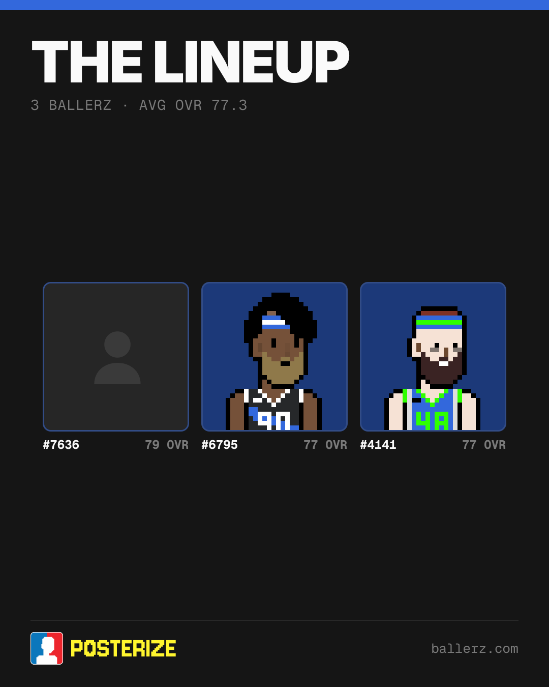 Poster of Baller #7636, #6795, #4141