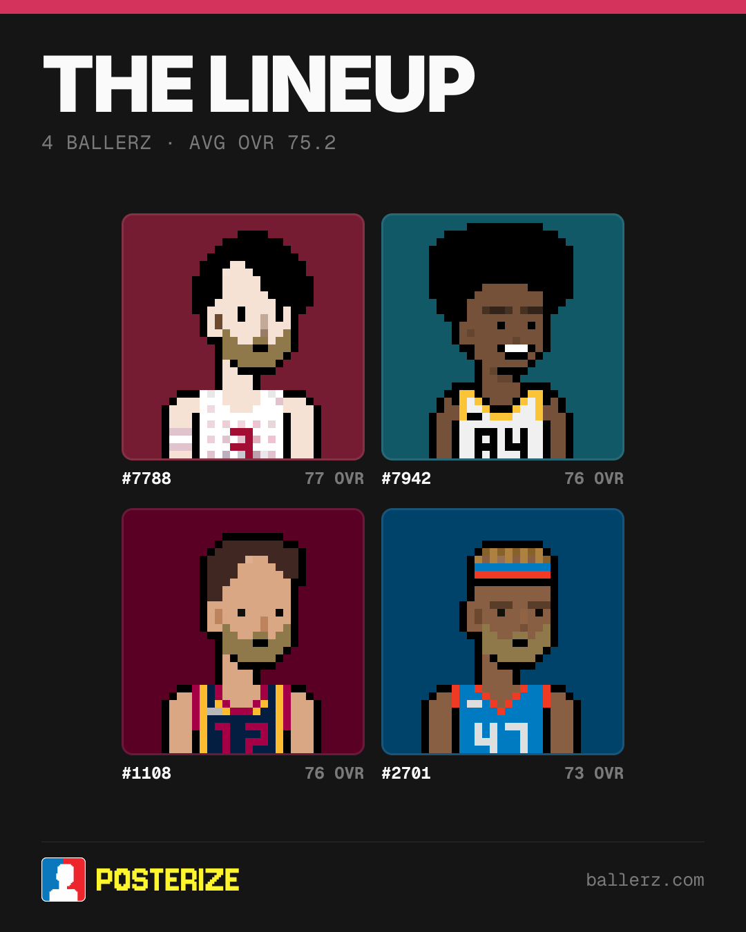 Poster of Baller #7788, #7942, #1108, #2701