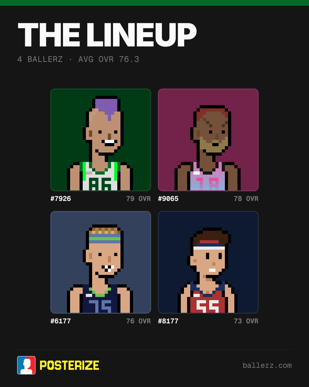 Poster of Baller #7926, #9065, #6177, #8177