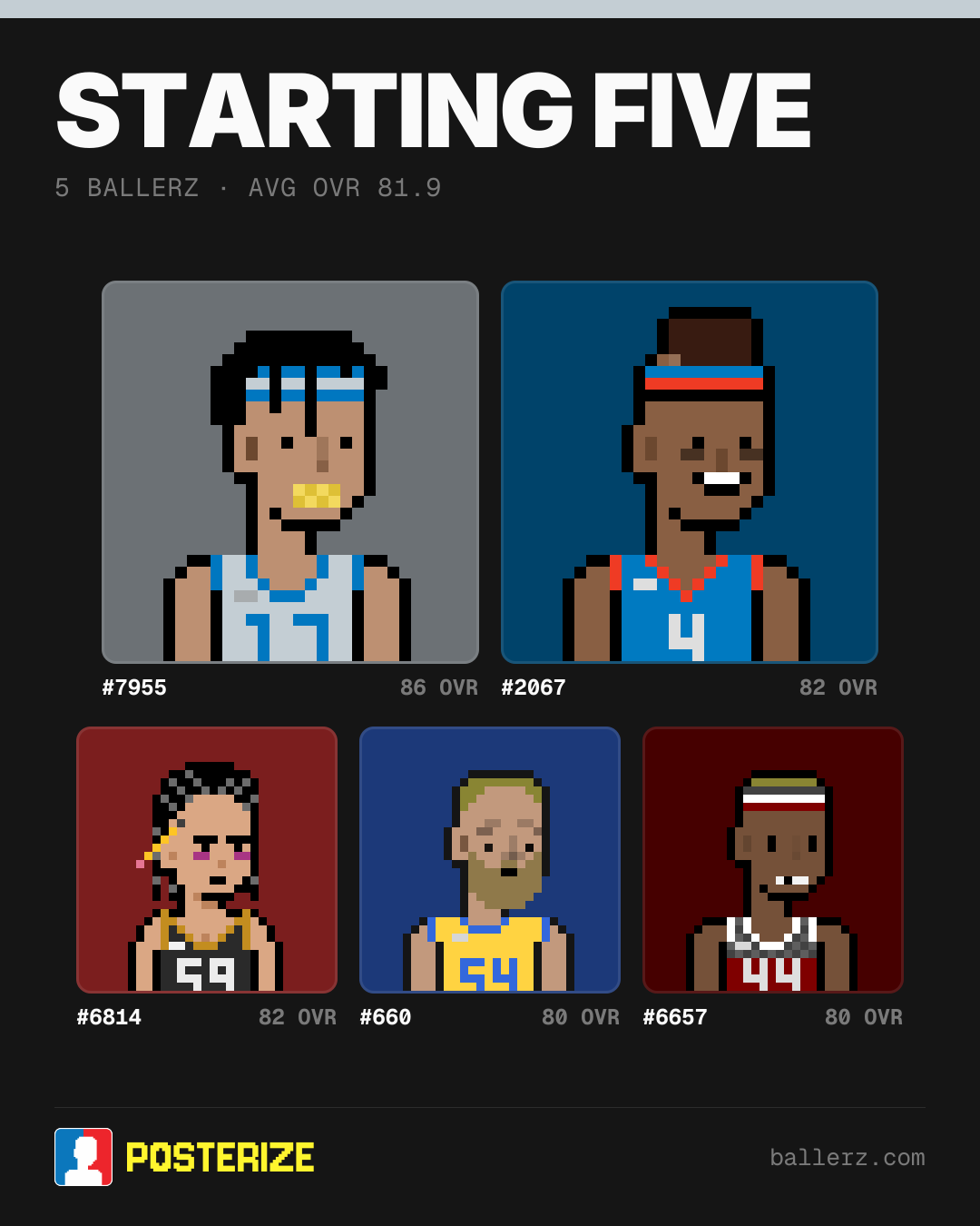 Poster of Baller #7955, #2067, #6814, #660, #6657