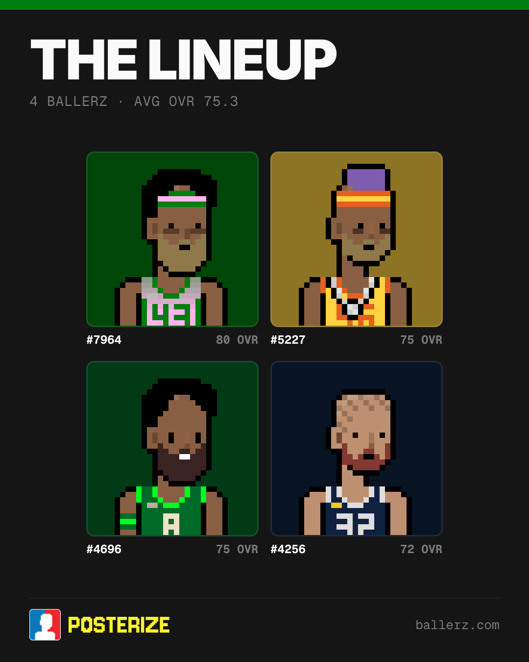 Poster of Baller #7964, #5227, #4696, #4256