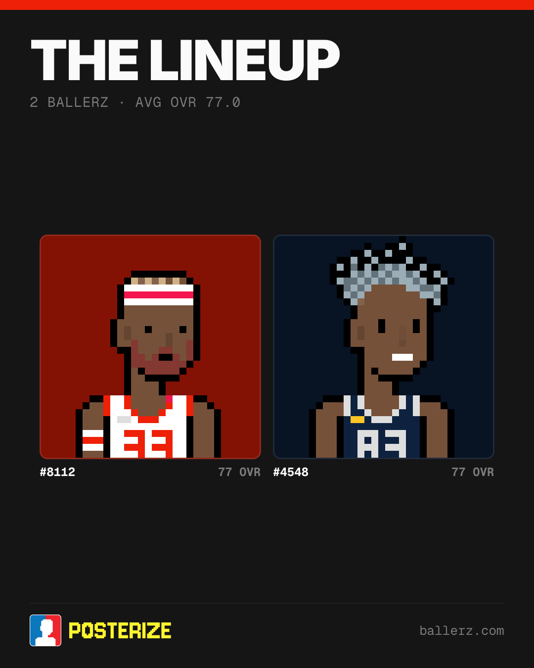 Poster of Baller #8112, #4548