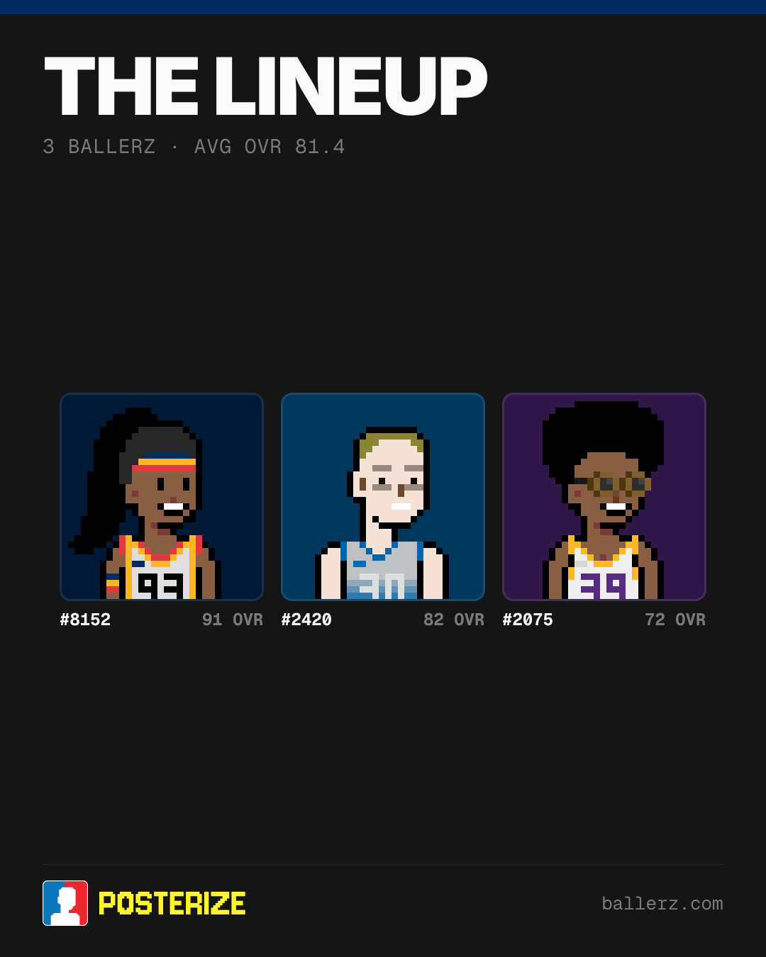Poster of Baller #8152, #2420, #2075