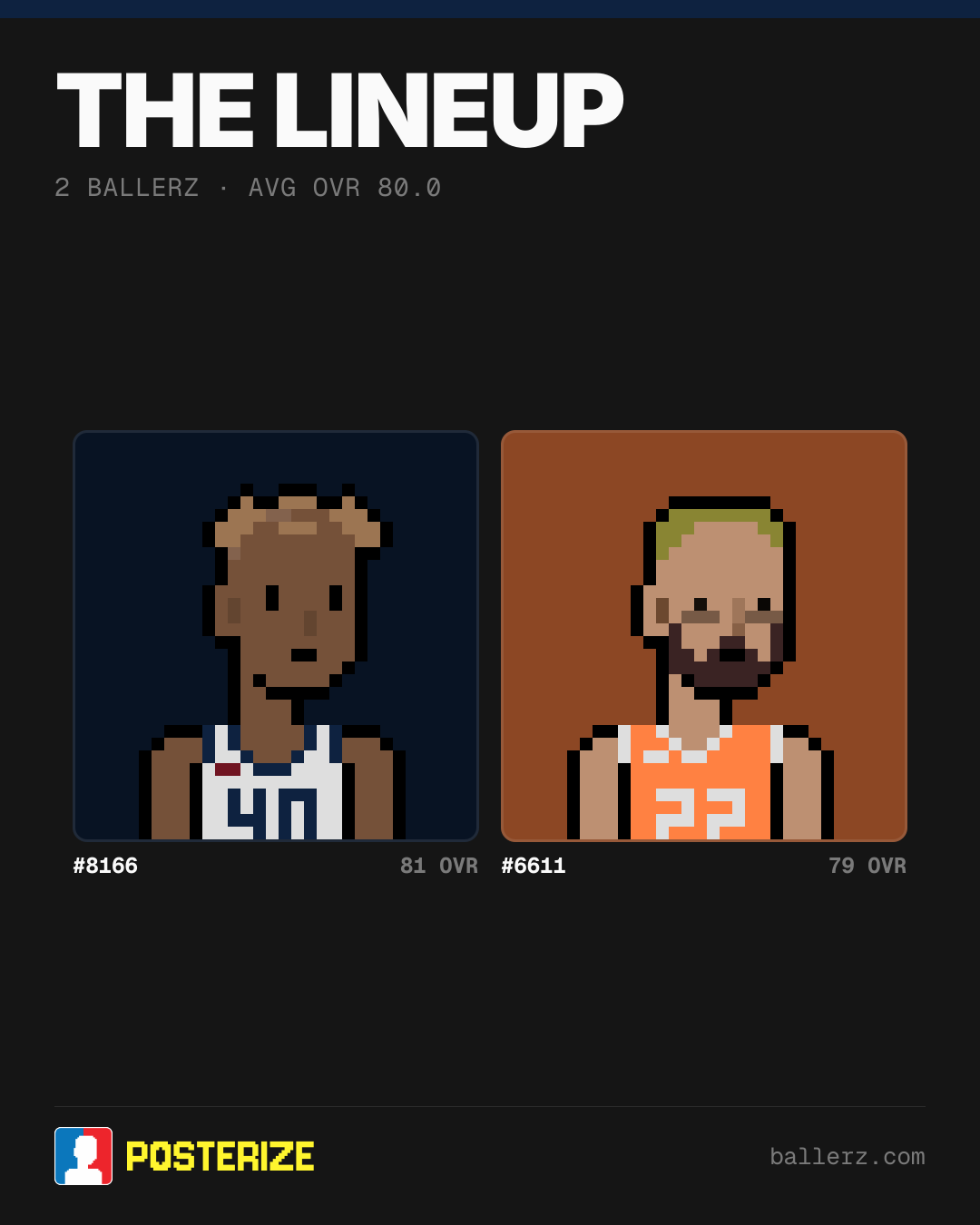 Poster of Baller #8166, #6611