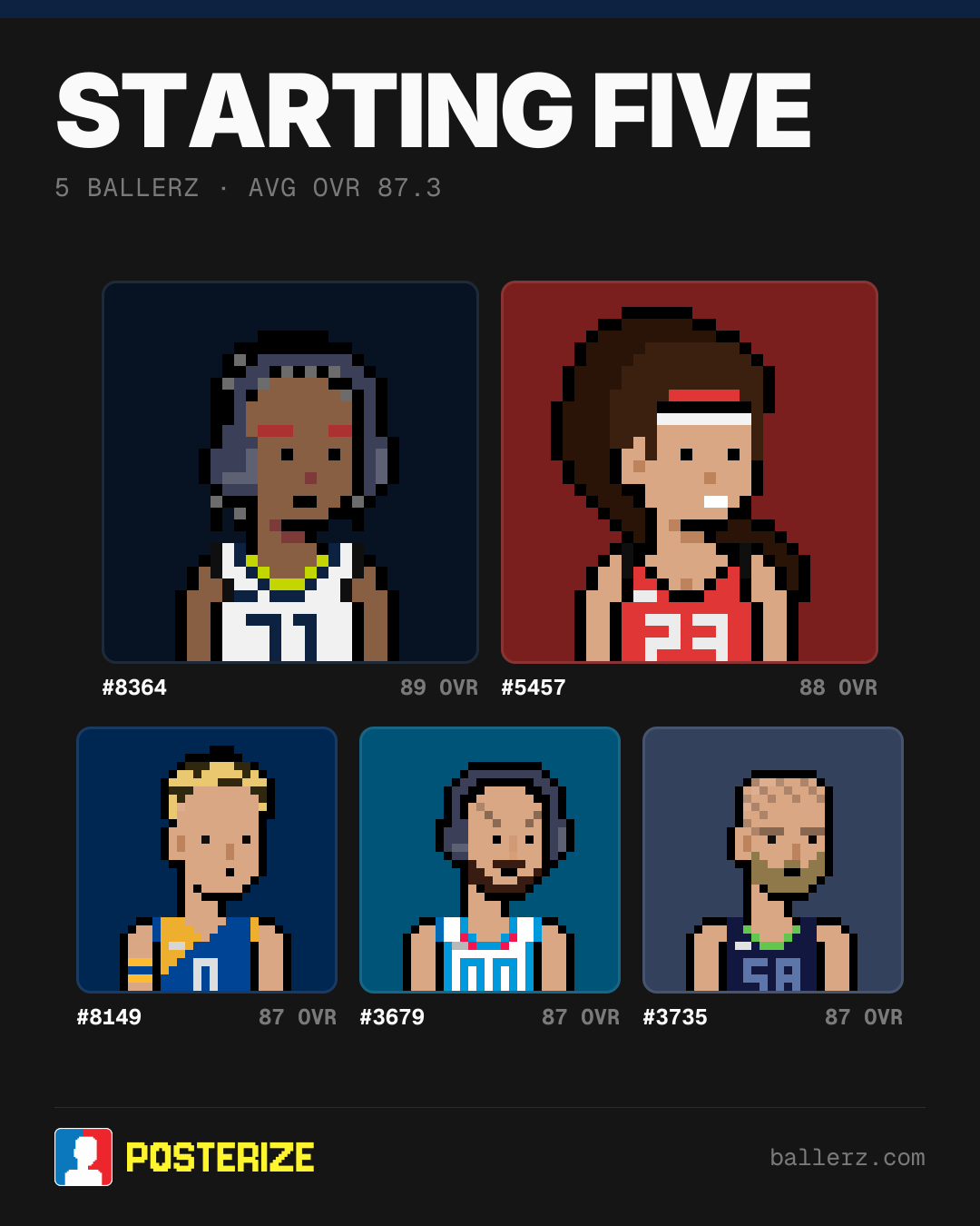 Poster of Baller #8364, #5457, #8149, #3679, #3735