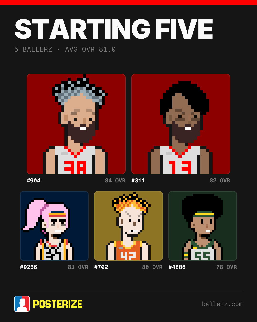 Poster of Baller #904, #311, #9256, #702, #4886