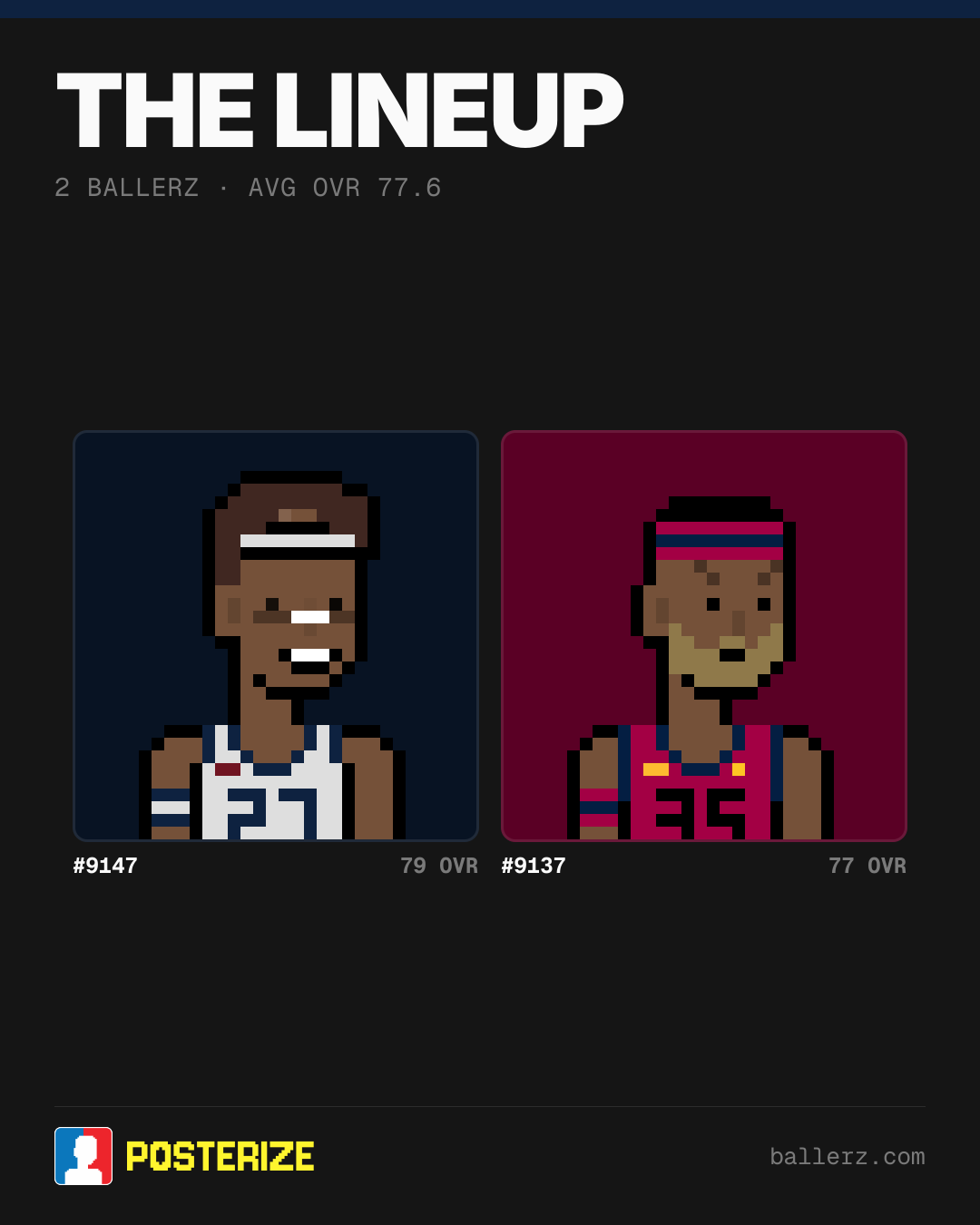 Poster of Baller #9147, #9137