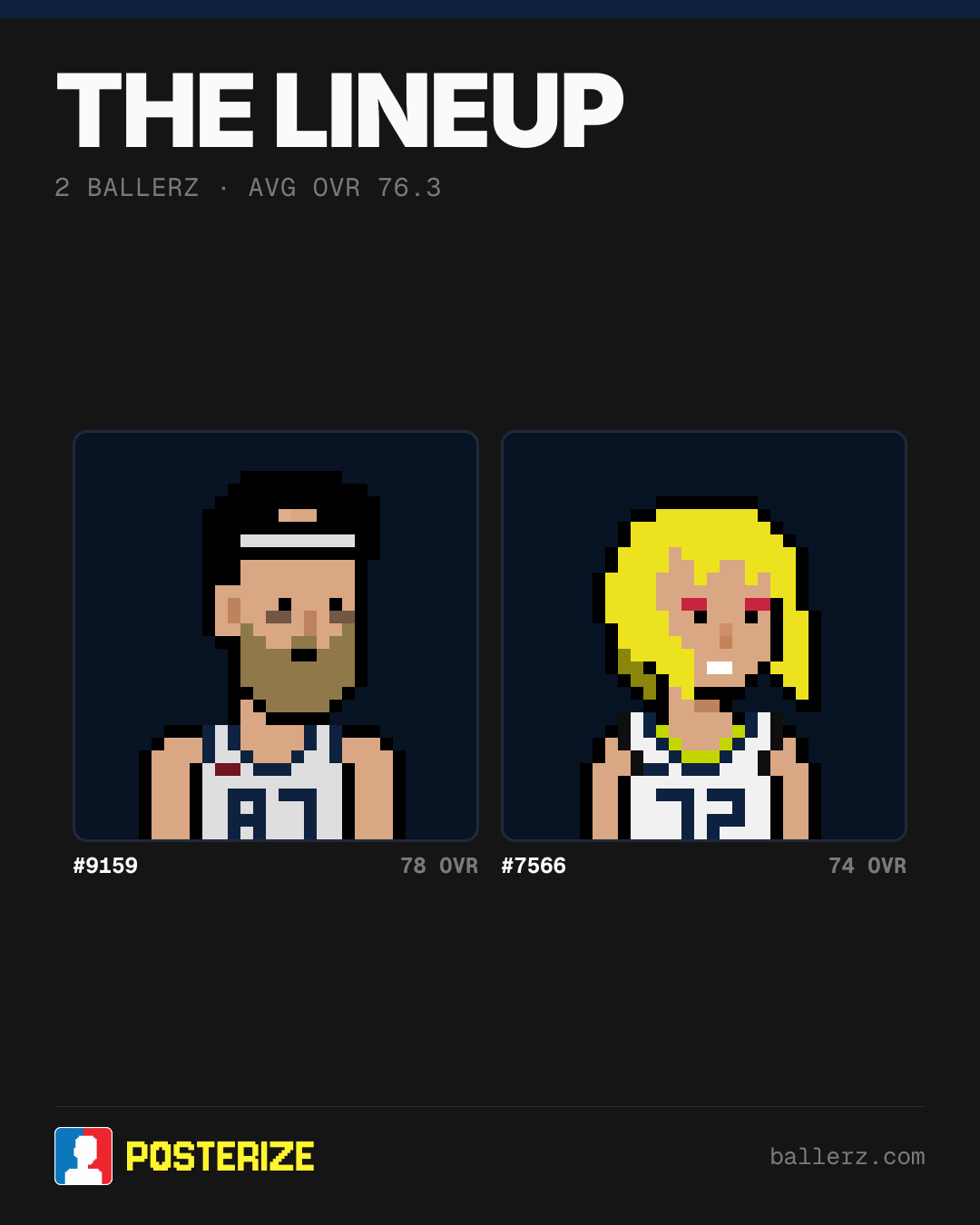 Poster of Baller #9159, #7566