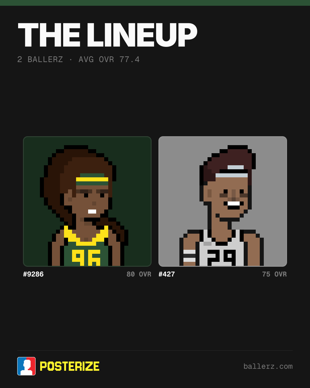 Poster of Baller #9286, #427