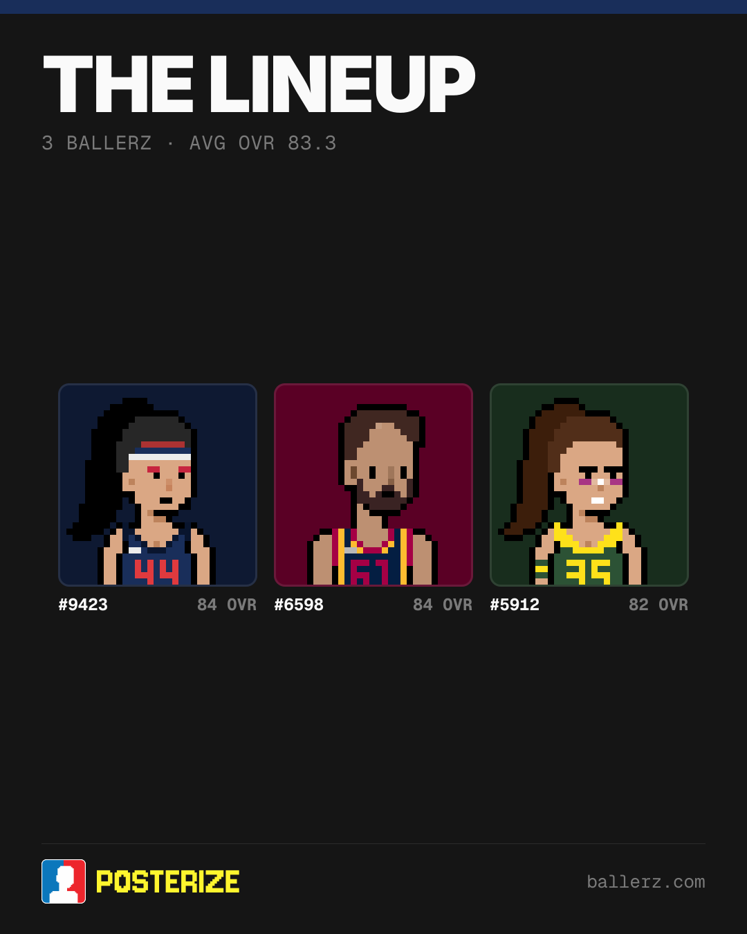 Poster of Baller #9423, #6598, #5912