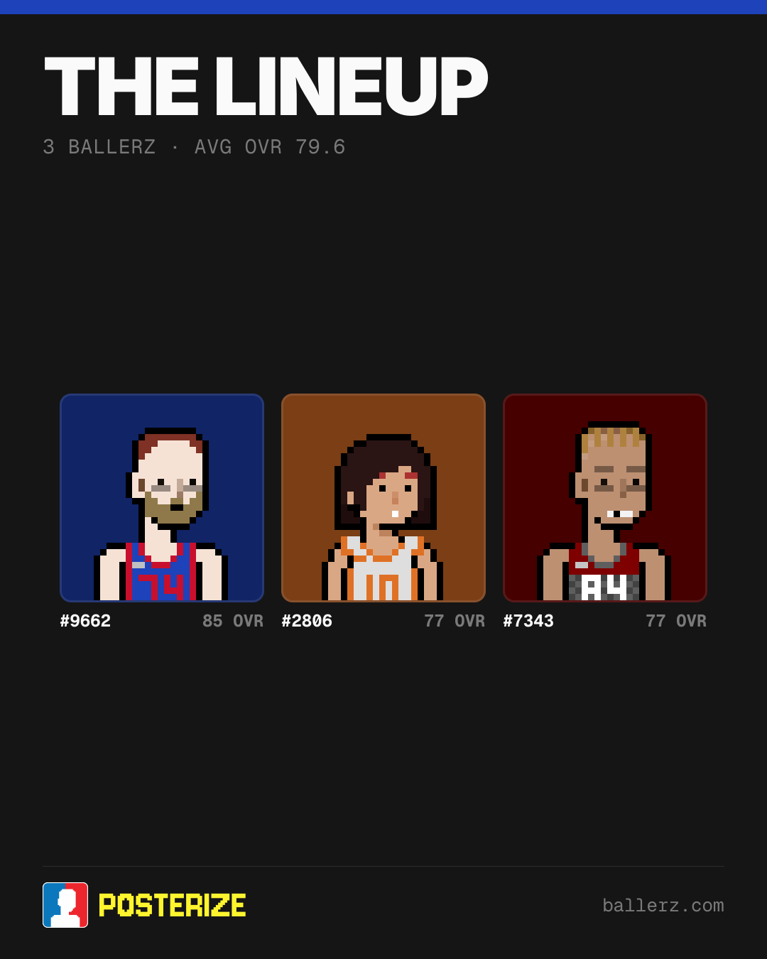 Poster of Baller #9662, #2806, #7343